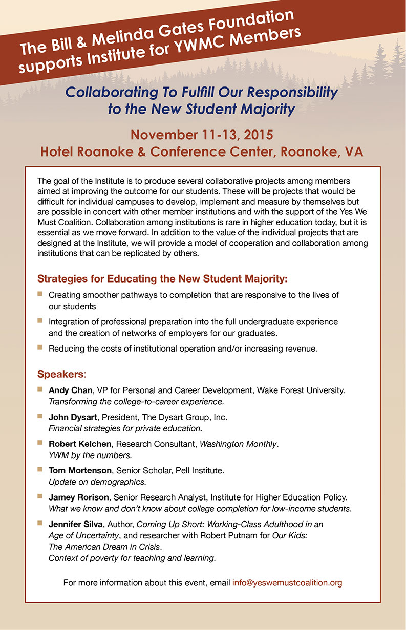 Institute flyer